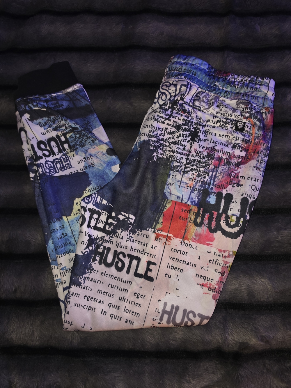ENCRYPTED Men's Large Sweat Pants in Multicolor - Stylish Casual Wear